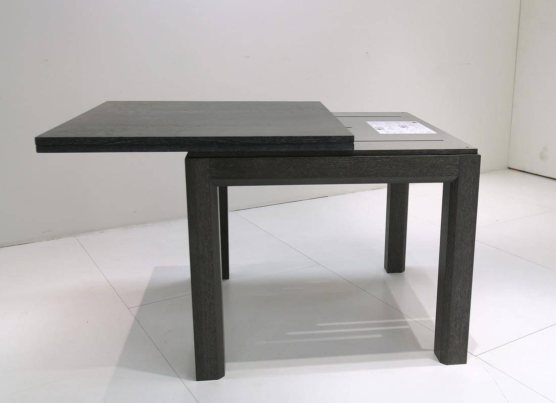 table carree design extensible