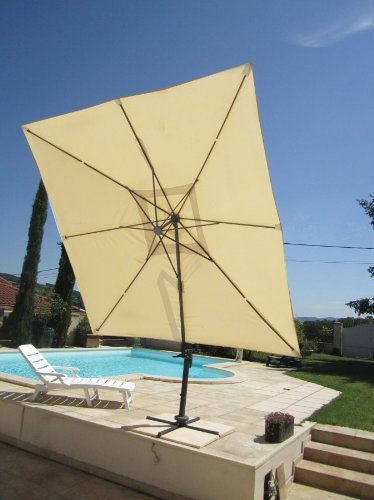 parasols déportés carré