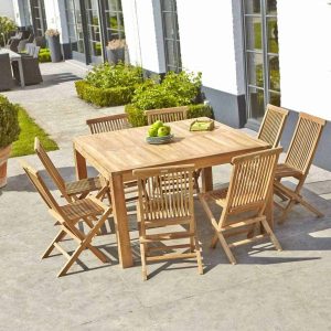 Garden and Co table en teck