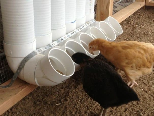 Mangeoire 4 Compartiments Pour Animaux • 46x14x12cm • Plastique PP • Pour Chèvres, Moutons, Volailles • Nourriture Et Eau