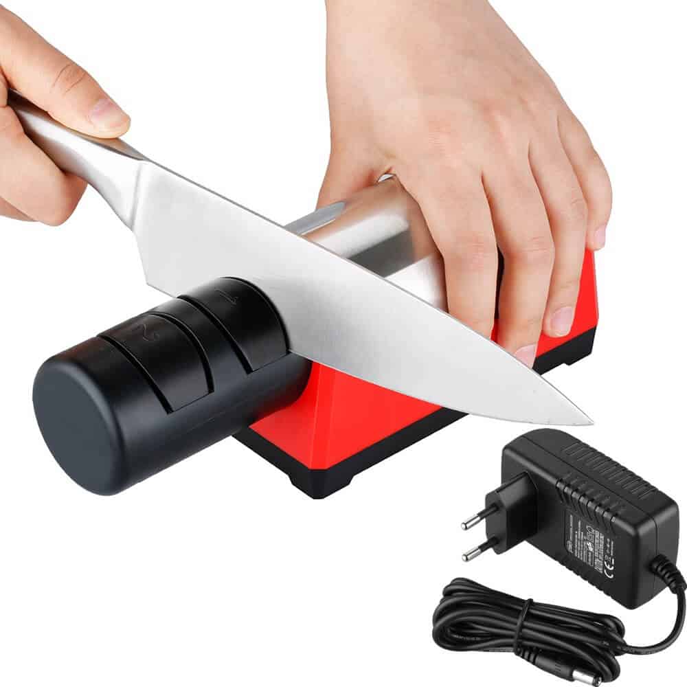 Aiguiseur De Couteaux électrique 4 En 1 - Pour Couteaux, Ciseaux, Tournevis - 220V, 50W - 4